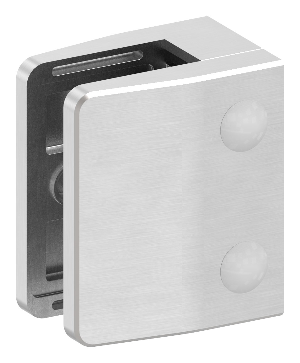 Glasklemme Mod. 35, Anschluss: gerade, V4A Glasklemme Mod. 35, Anschluss: gerade, V4A
