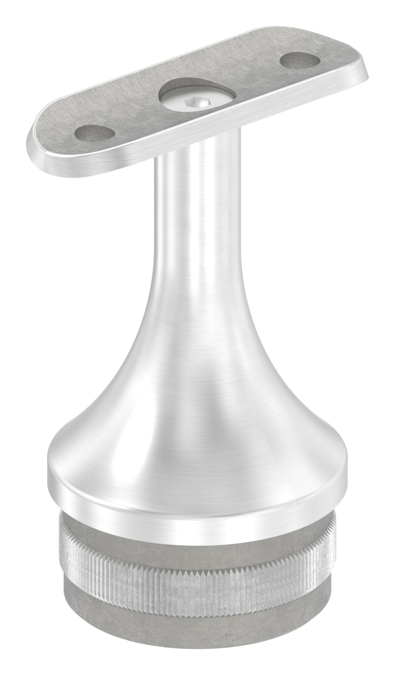 Rohrabschlussstopfen für Rohr 48,3x2,0mm, Handlaufanschlussplatte: 42,4mm, V2A Rohrabschlussstopfen für Rohr 48,3x2,0mm, Handlaufanschlussplatte: 42,4mm, V2A