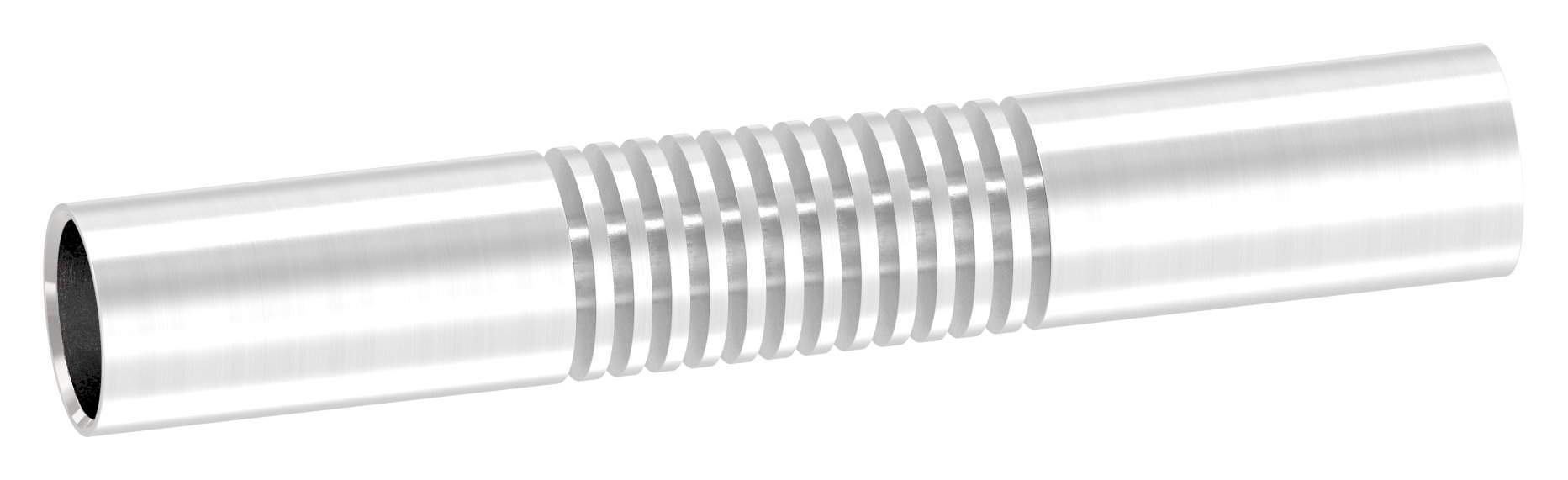 Rundstabverbinder (zum Biegen), für 10mm Rund, V2A