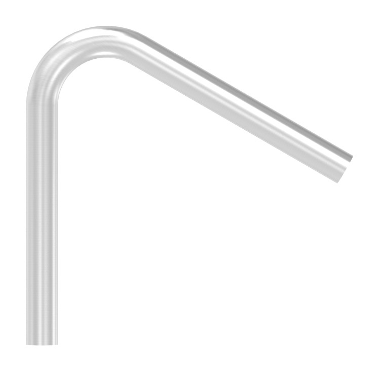 Rohrbogen 120°, aus Rohr 26,9x2,0mm, V2A