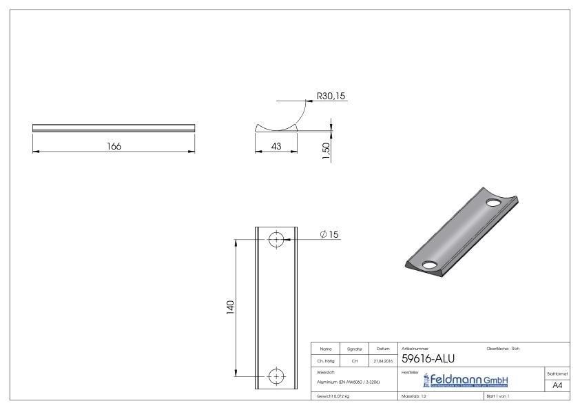 VINCI - Mechanisches Codeschloss LMKQV2, für Profilrohr 40 - 60mm, Farbe RAL 7016