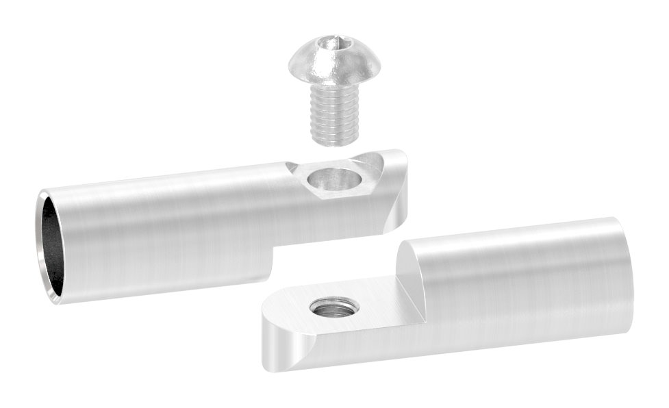 Rundstabverbinder mit Gelenk Ø 10mm, V2A Rundstabverbinder mit Gelenk Ø 10mm, V2A