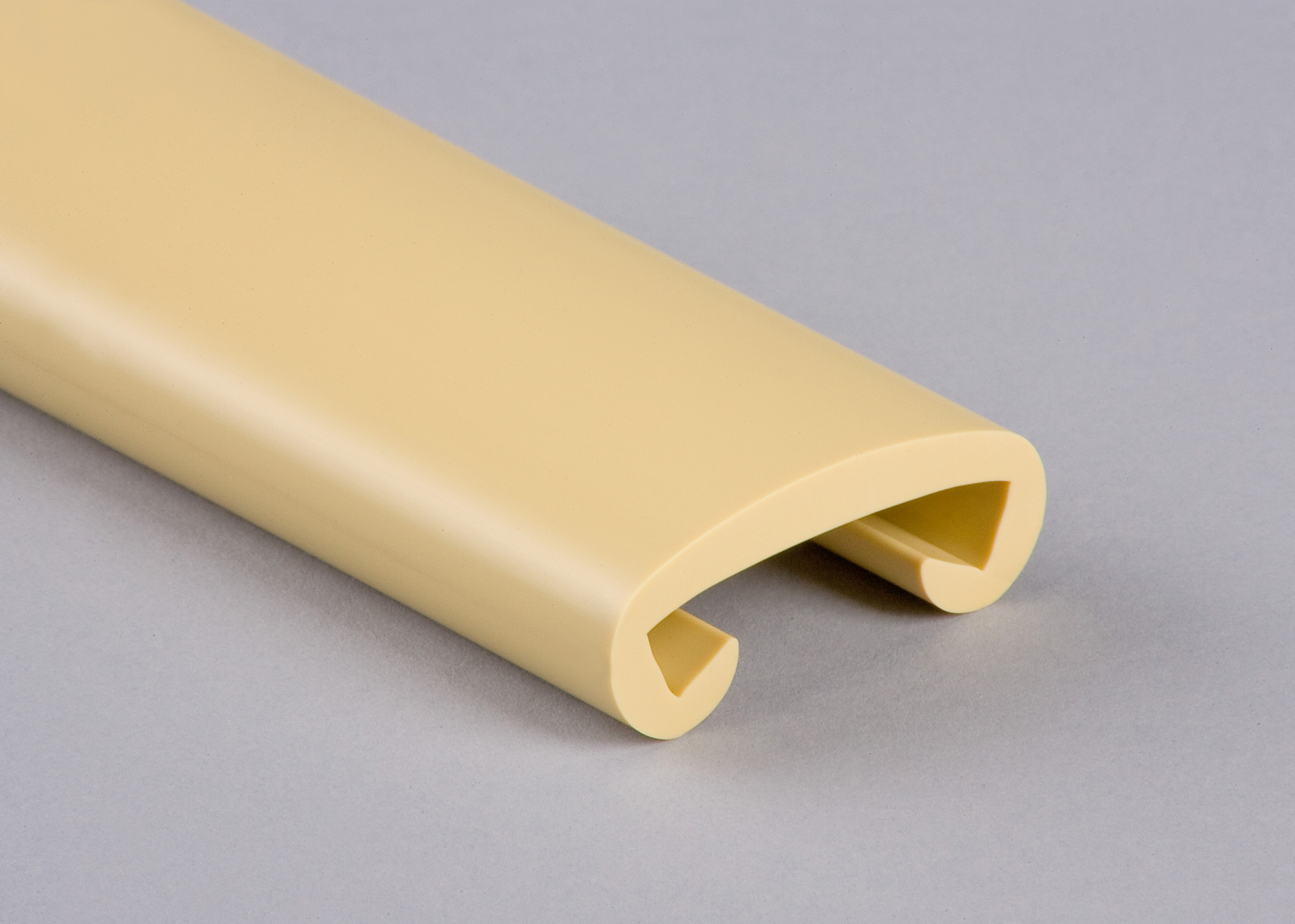 Kunststoffhandlauf für 40x8mm, elfenbein