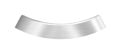 Handlaufanschlussplatte lange Ausführung, 42,4mm, V2A