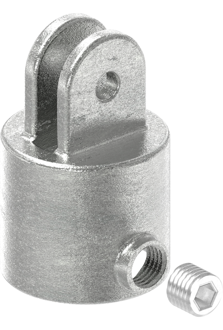 Gelenkhalter, für Rohr Ø 48,3mm