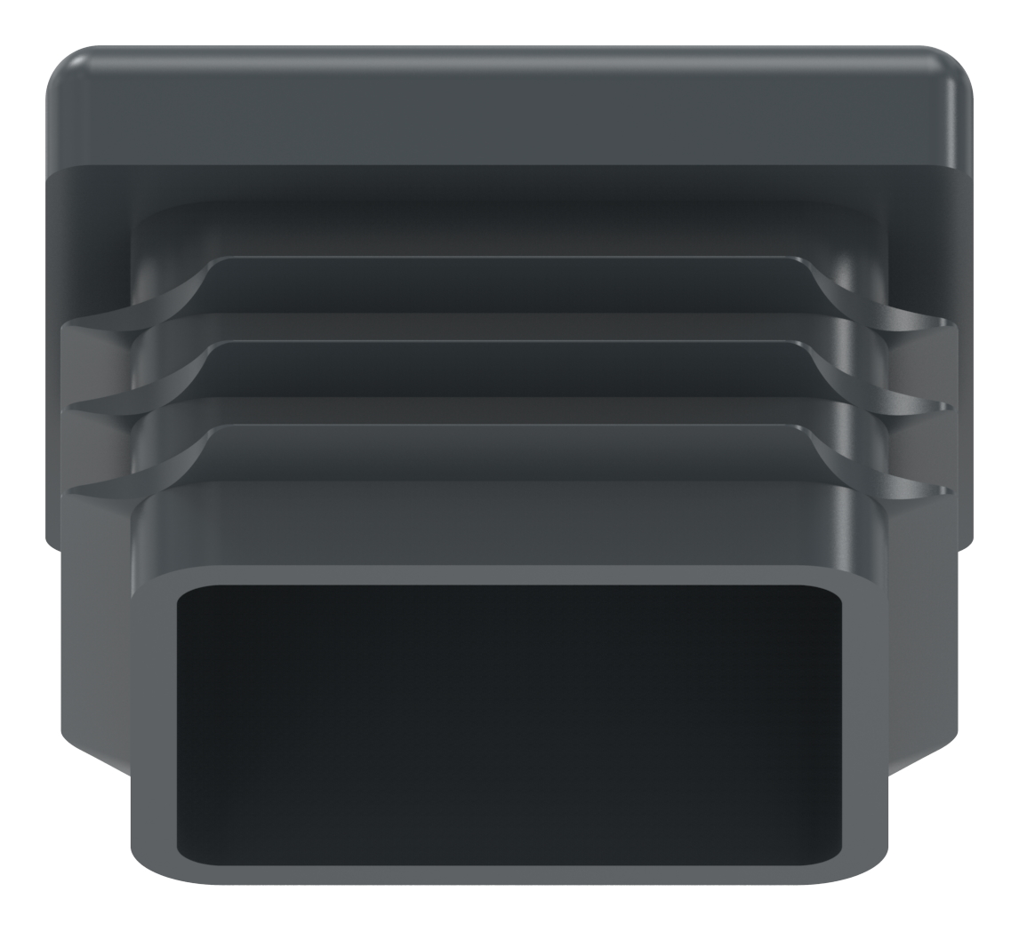 Kunststoffkappe für Quadratrohr 30x30mm