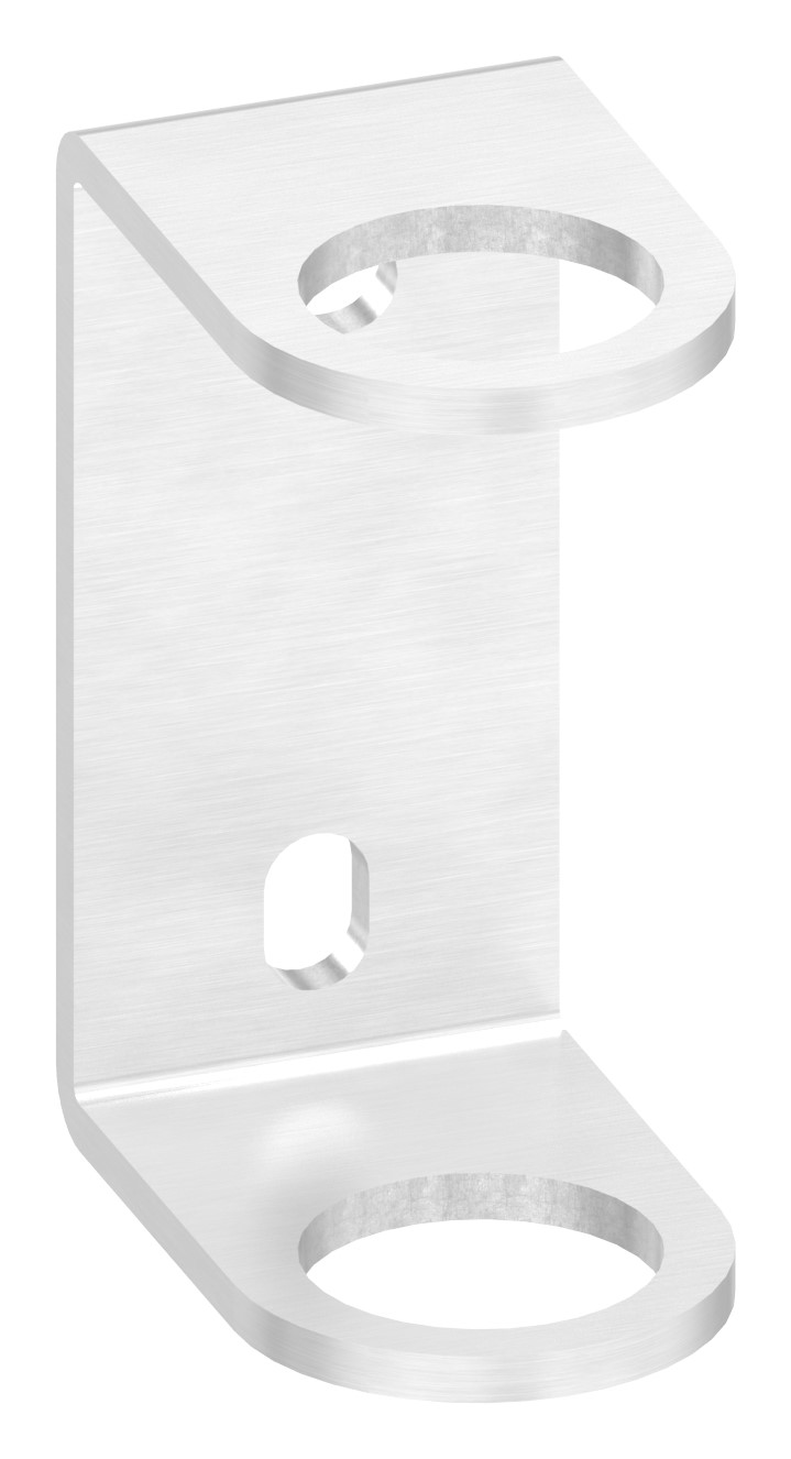 Wandbefestigung für Geländerpfosten 42,4mm, V2A