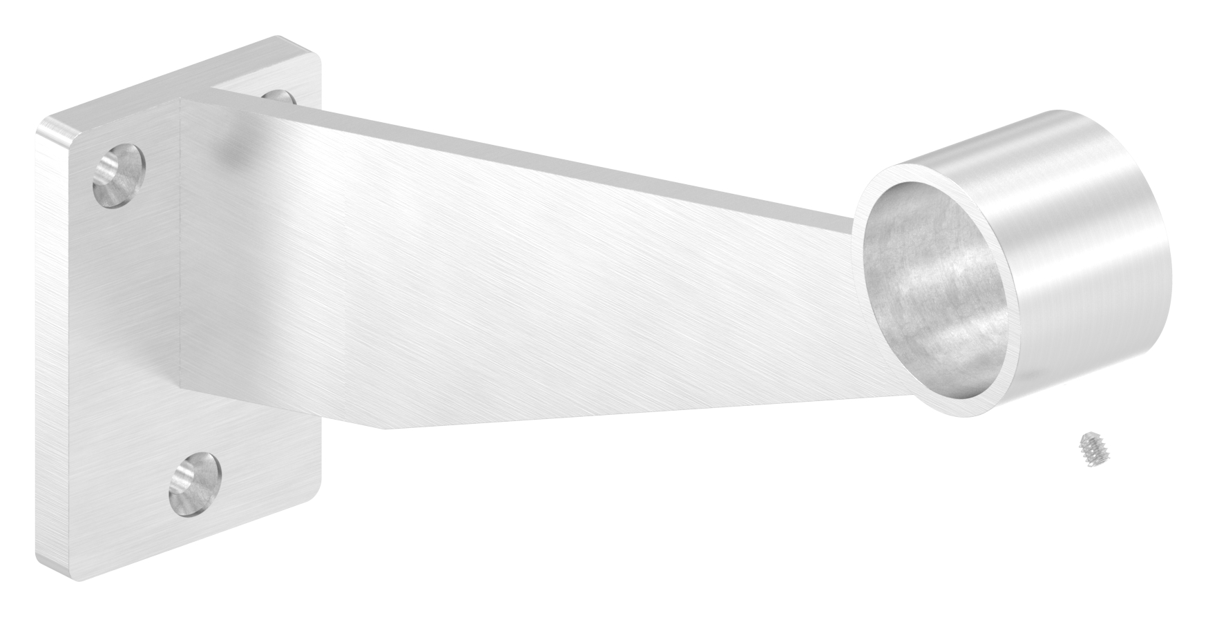 Fußlauf- / Handlaufstütze, für Rohr 33,7mm, V2A Fußlauf- / Handlaufstütze, für Rohr 33,7mm, V2A