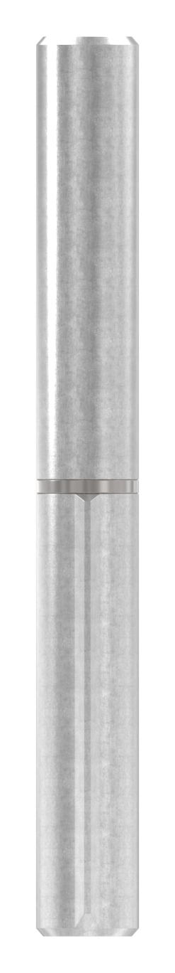 Anschweißband, L: 140mm, mit festem Stift, V2A