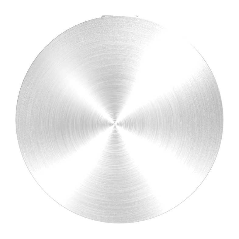 Querstabhalter für geraden Anschluss, 12,2mm Bohrung, V2A