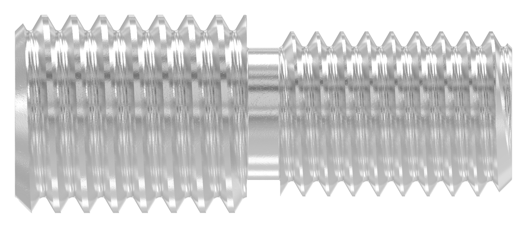Gewindeadapter von M10 auf M12, V2A