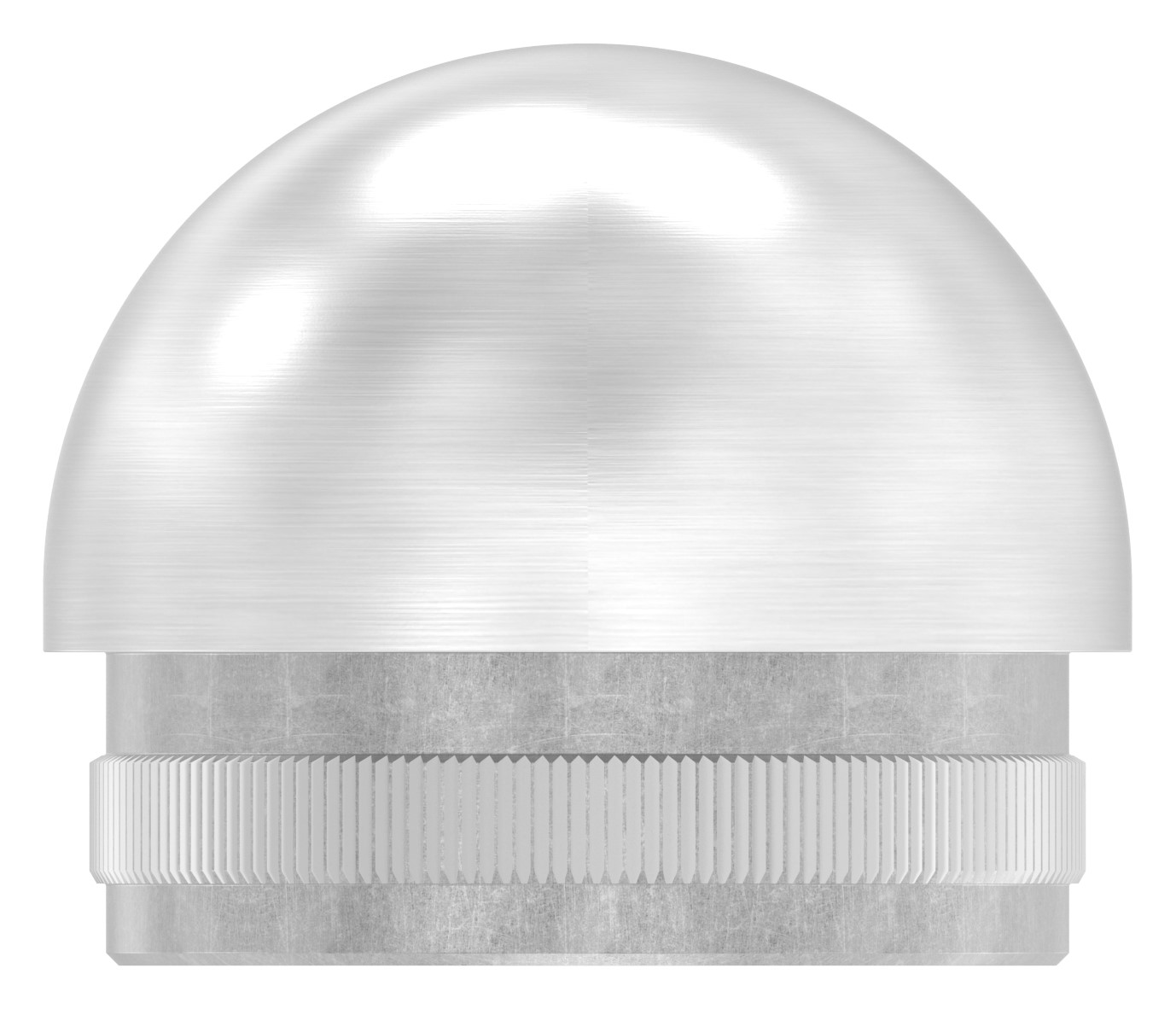 Rohrabschlussstopfen, für Rohr 42,4x2,0mm, V2A