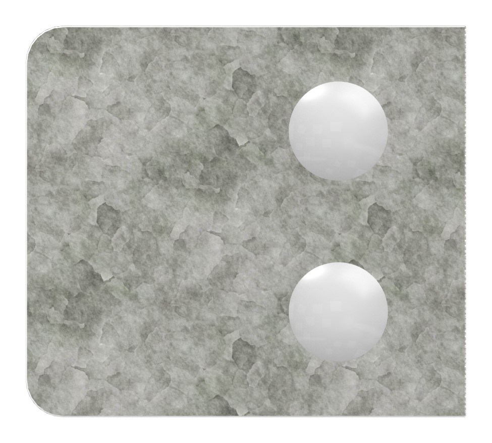 Glasklemme Mod. 34, Anschluss: 48,3mm, Zink roh Glasklemme Mod. 34, Anschluss: 48,3mm, Zink roh