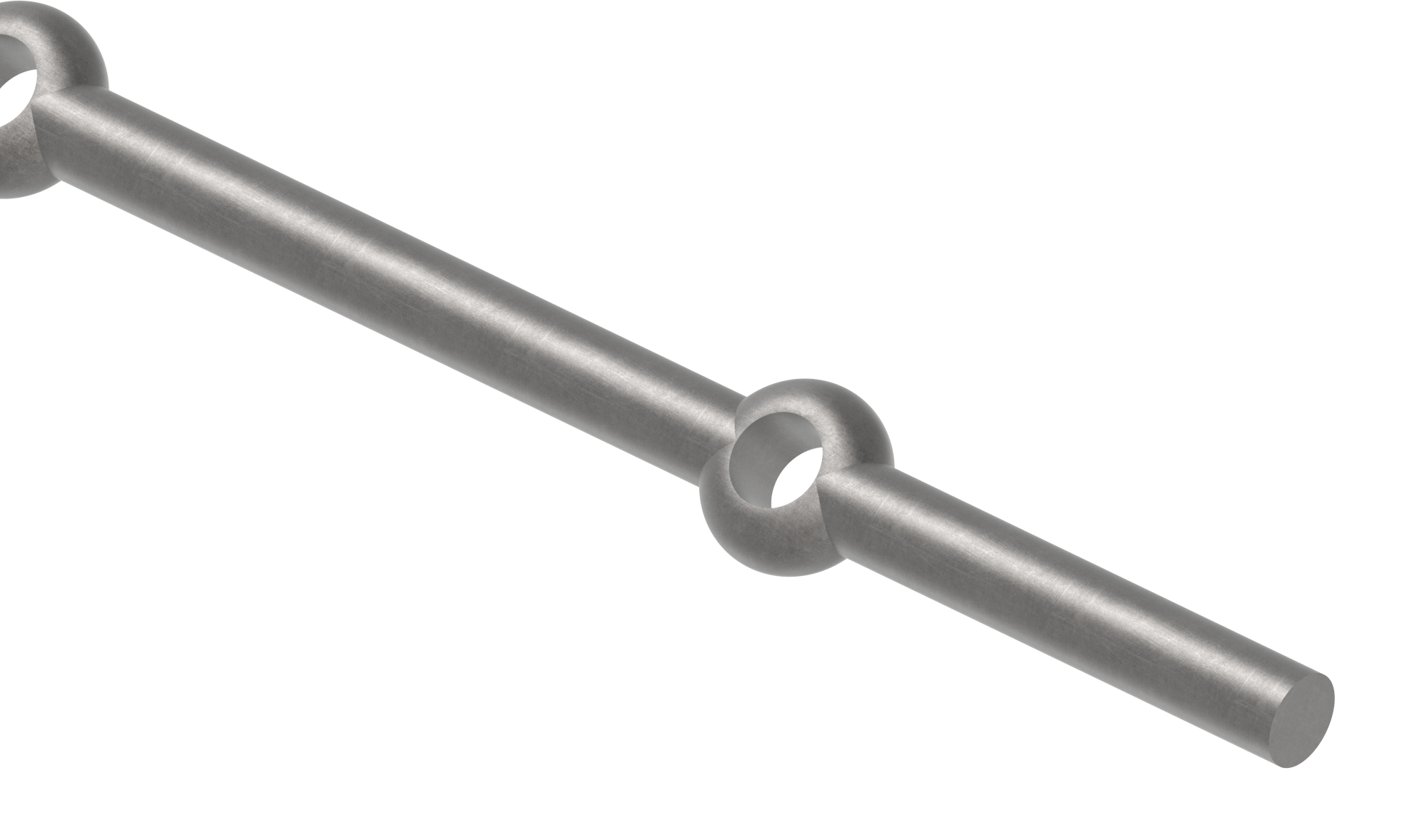 Lochleiste S235JR, 14mm, Lochabstand 140mm, 2000mm