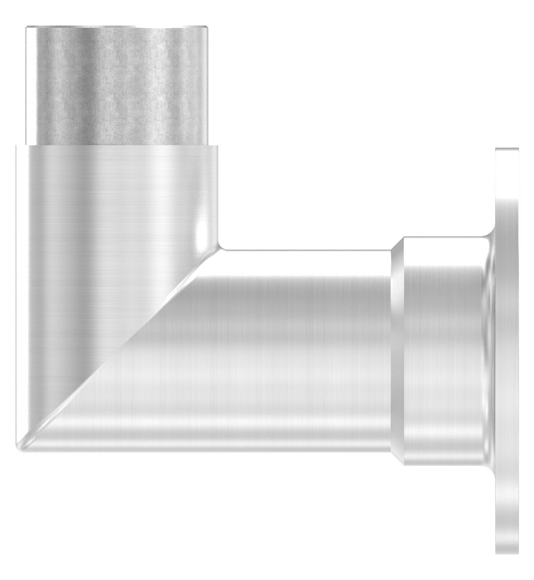 Wandhalter 90° für Rohr 42,4x2,0mm, V2A