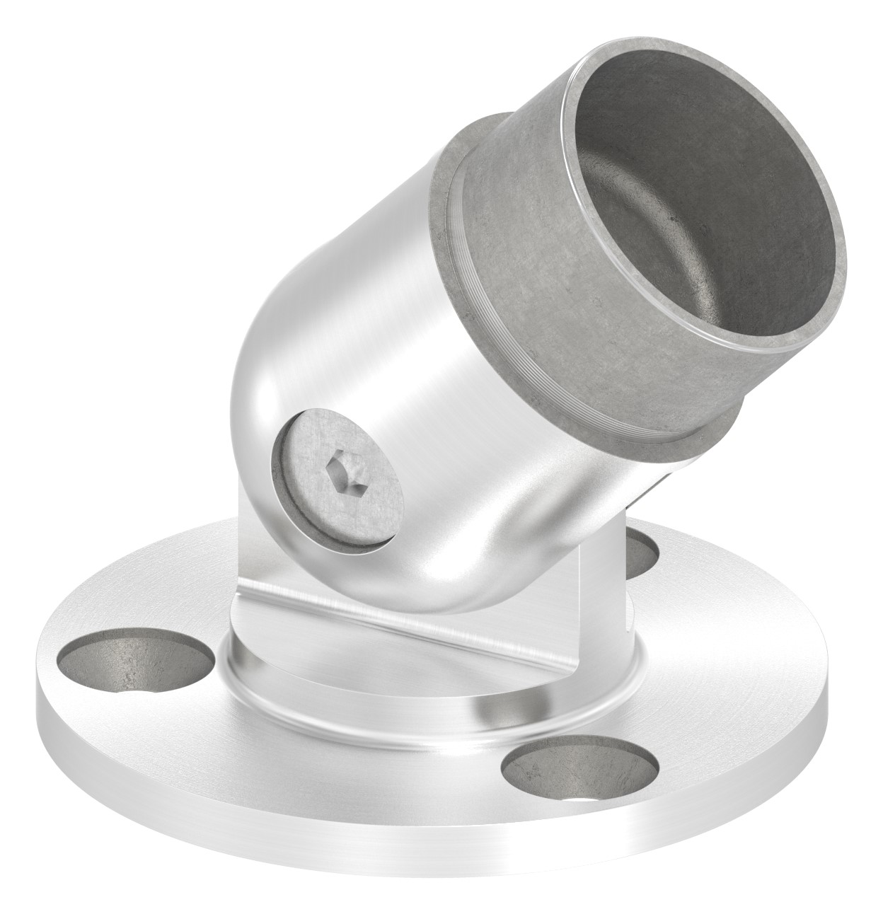 Wandhalter flexibel, für Rohr 42,4x2,0mm, V2A