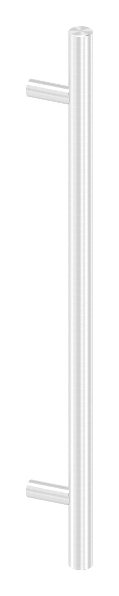 Stoßgriff inkl. Halter gerade mit L: 800mm, V2A Stoßgriff inkl. Halter gerade mit L: 800mm, V2A