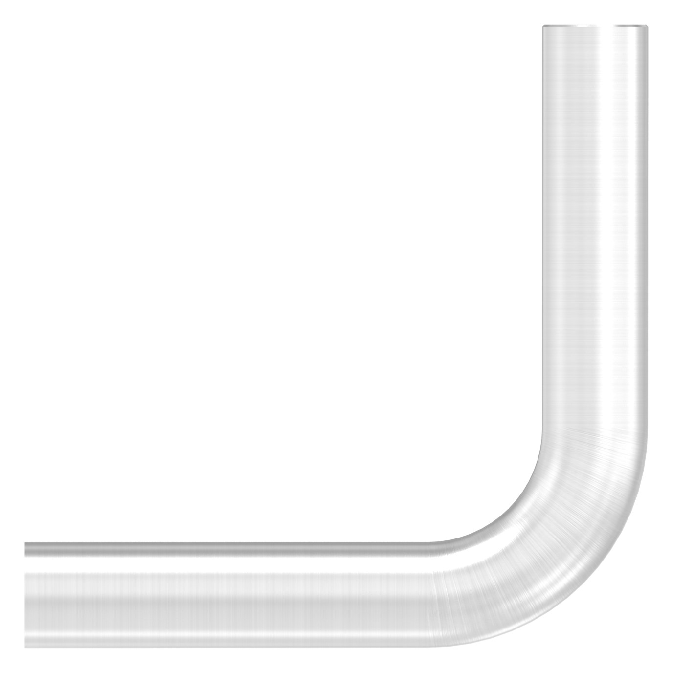 Bügel Ø 14mm, 90° gebogen, V4A