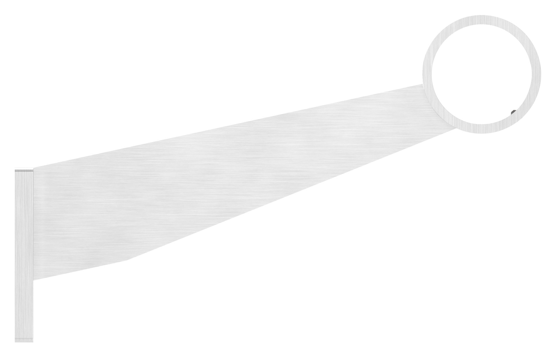 Fußlauf- / Handlaufstütze, für Rohr 42,4mm, V2A Fußlauf- / Handlaufstütze, für Rohr 42,4mm, V2A