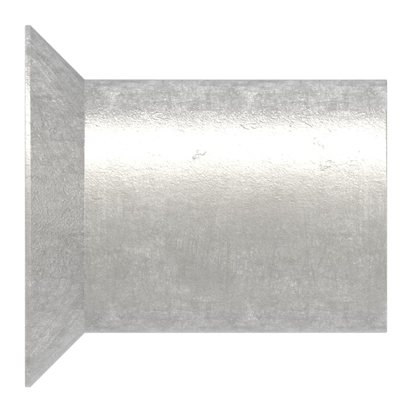 Hülsenmutter mit Senkkopf und ISK, M10x20, V2A