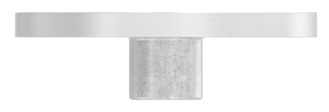 Platte, Ø 48,3mm, zum Aufschweißen, V2A