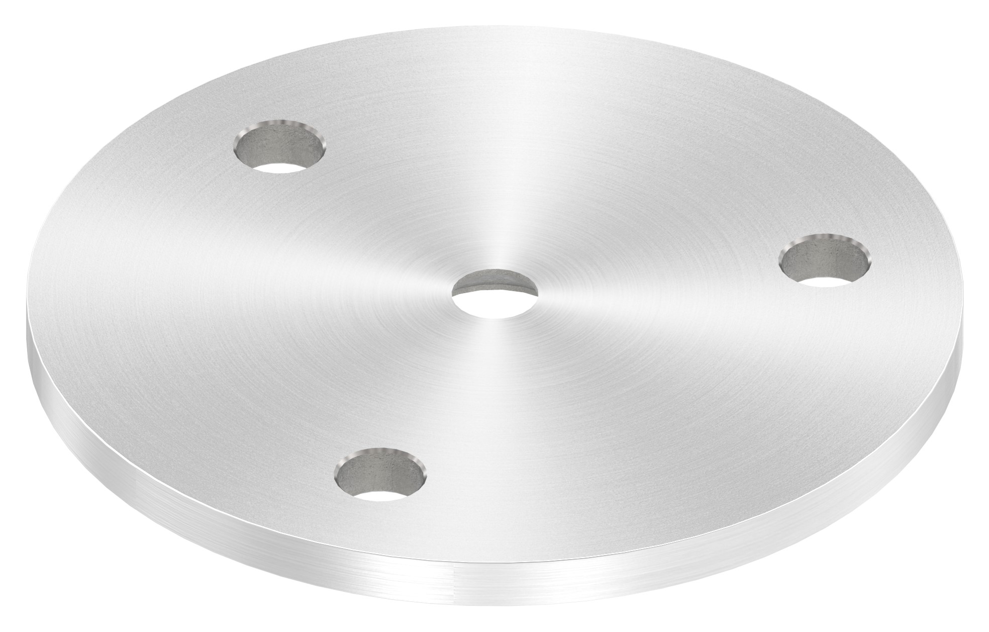 Ronde, Ø 70x4mm, mit Rundschliff, V2A
