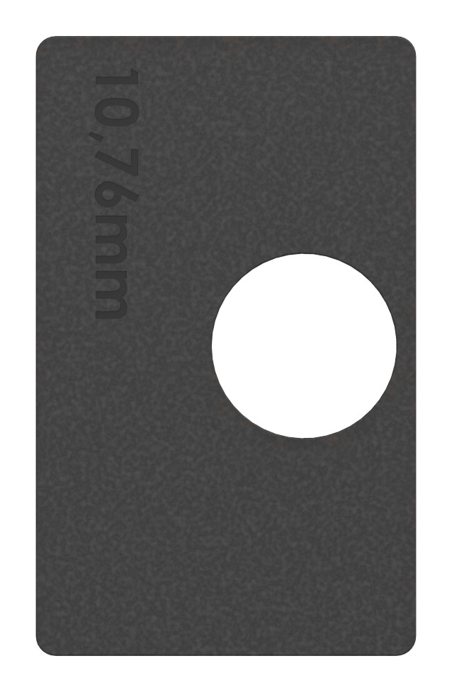 Gummi für Mod. 45, VSG-Glas 10,76mm Gummi für Mod. 45, VSG-Glas 10,76mm