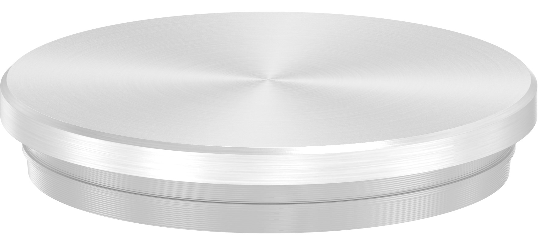 Rohrabschlussstopfen, für Rohr 42,4x2,0mm, V2A