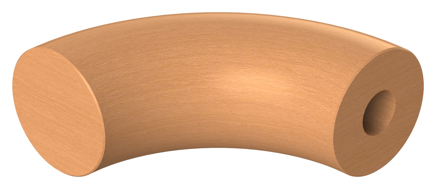90° Endbogen für Holzhandlauf 90° Endbogen für Holzhandlauf