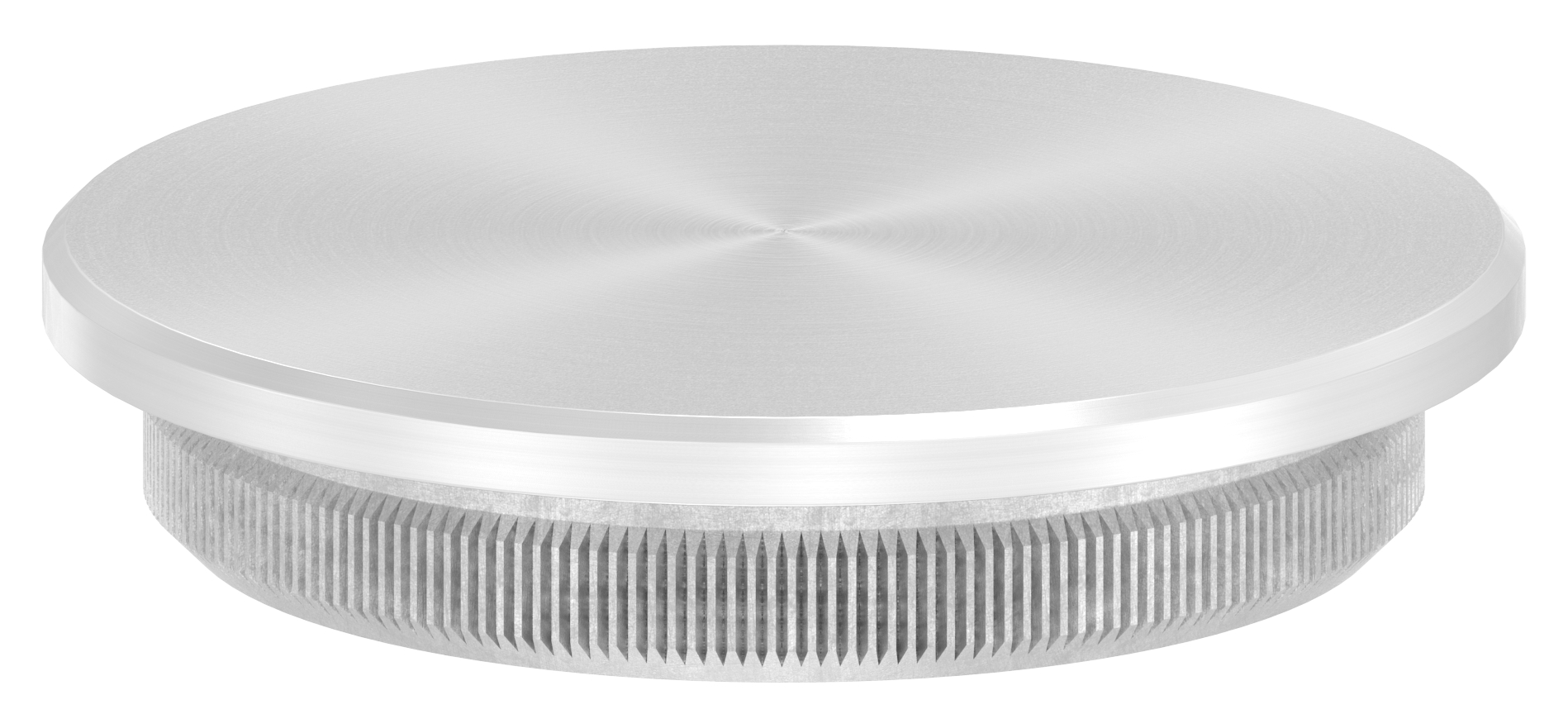 Rohrabschlussstopfen, für Rohr 33,7x2,5mm, V2A