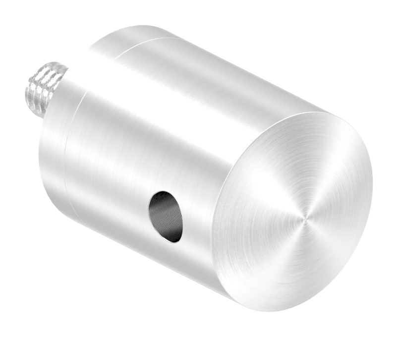 Seilhalter, für 4mm Seil, Anschluss: gerade, V2A