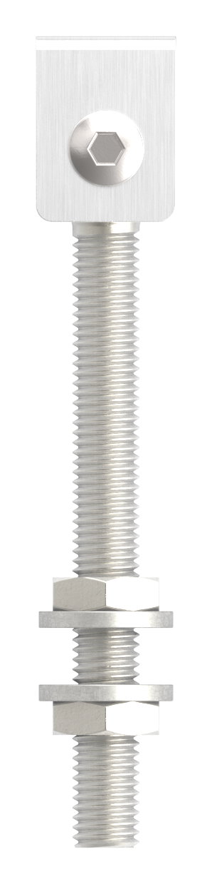 Torband M12 zum Anschweißen, langes Gewinde, V2A