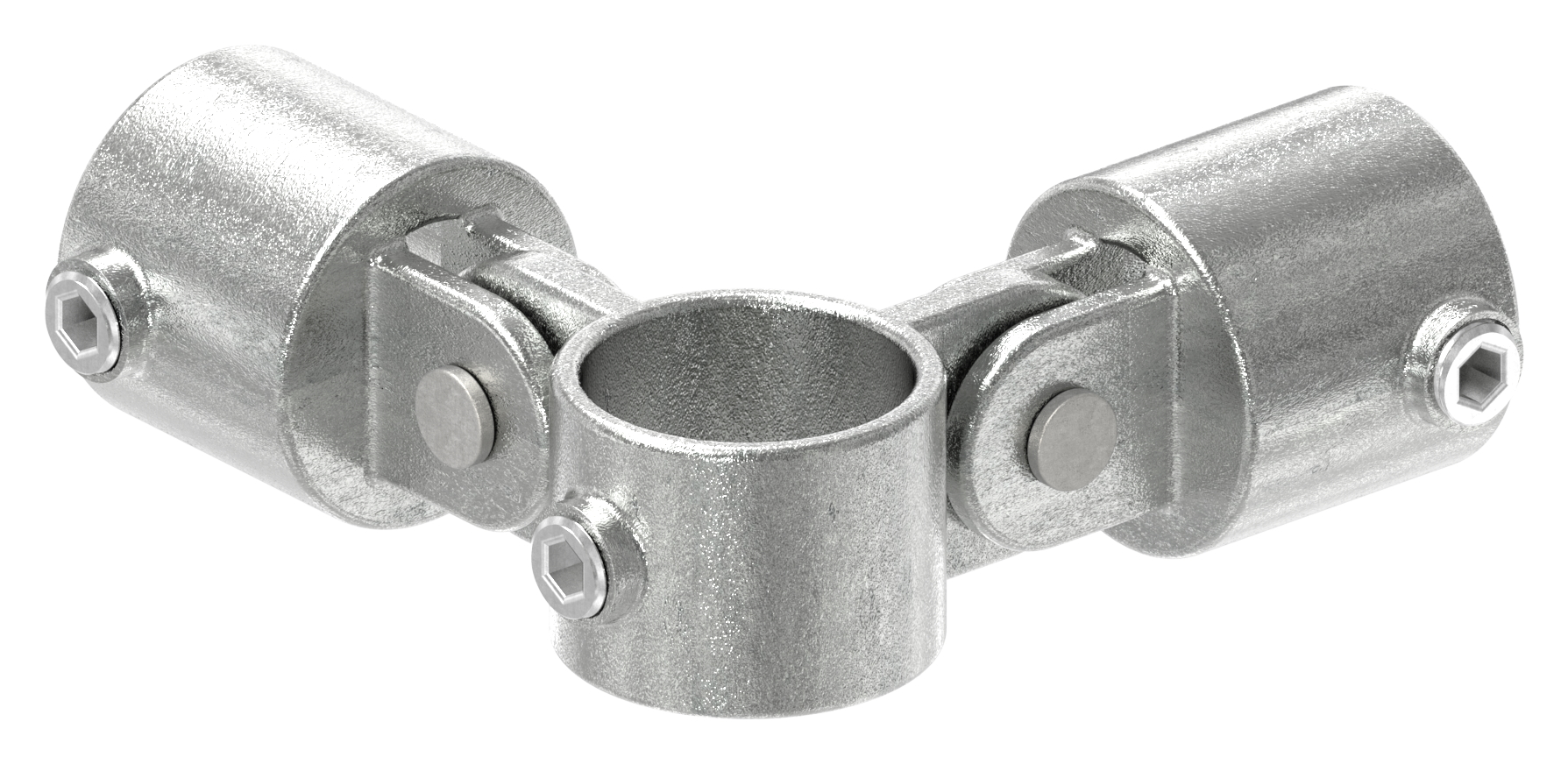 Gelenkstück, 90°, für Rohr Ø 48,3mm