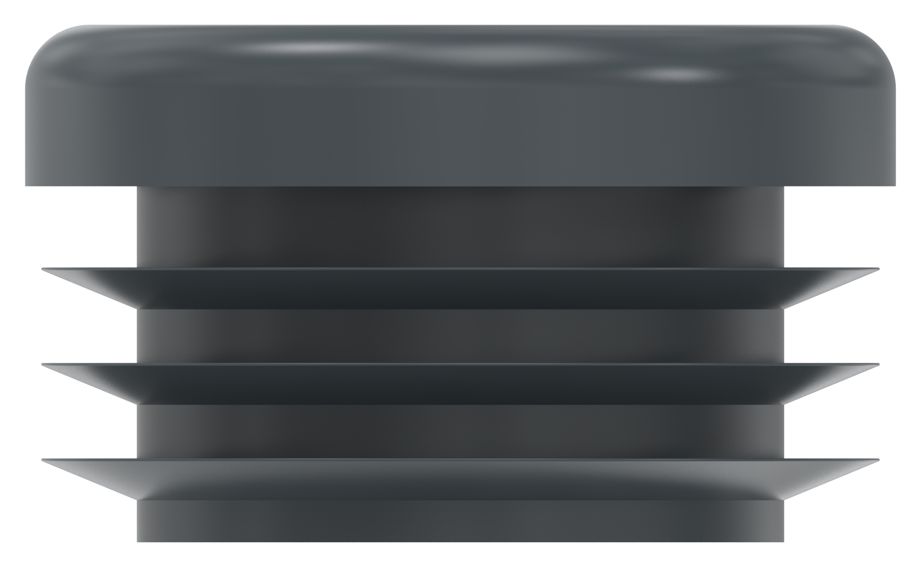 Kunststoffkappe für Rundrohr 26,9mm