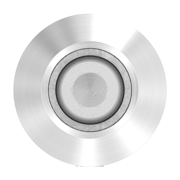 Querstabhalter zum Stoßen, Bohrung Ø 12,5mm, Anschluss 42,4mm, V4A