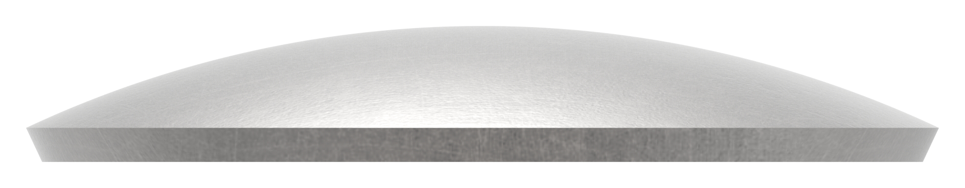 Halbrundschale 60x2,5mm, H: 9mm