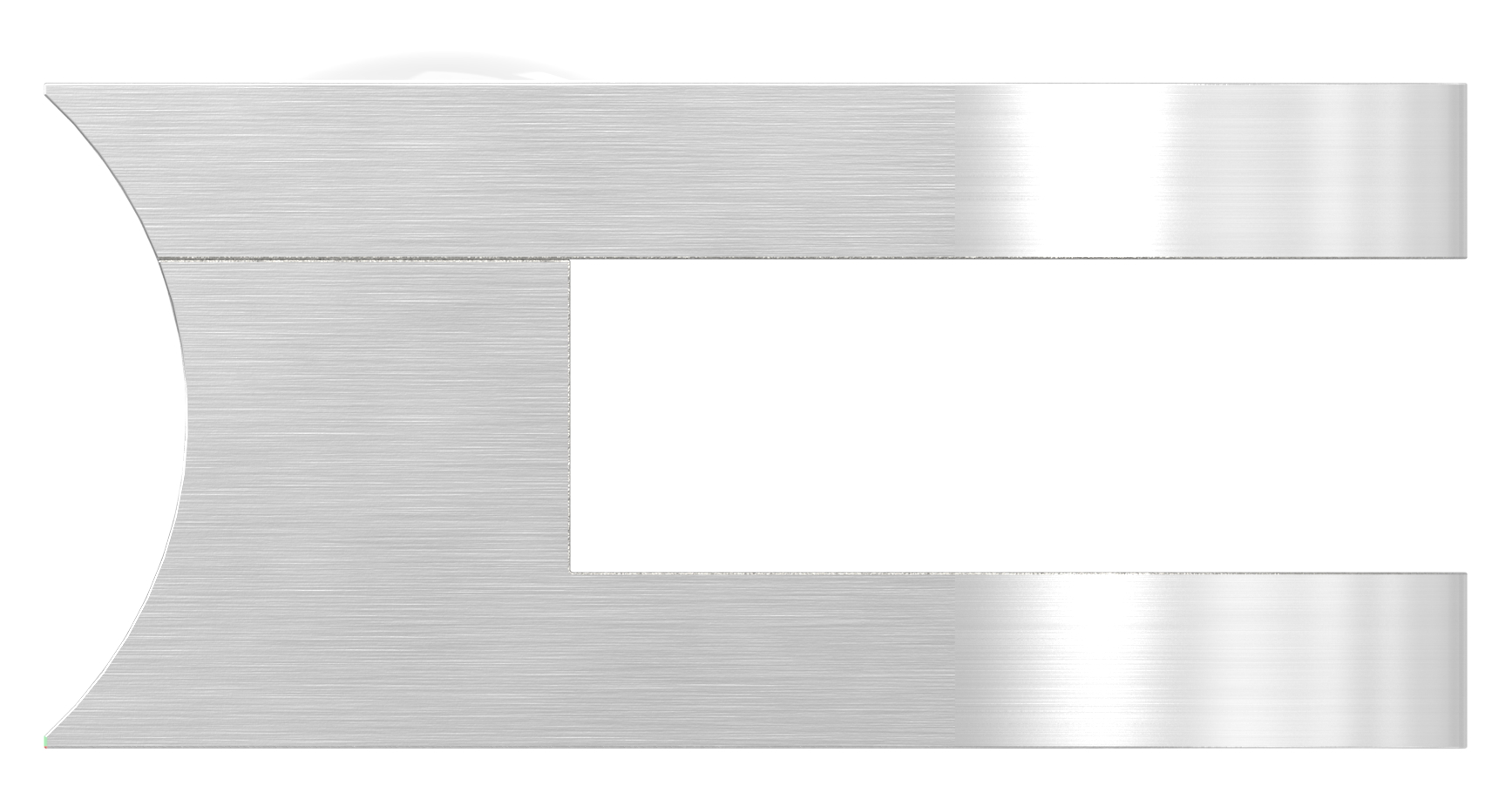 Glasklemme Mod. 30, Anschluss: 33,7mm, V4A Glasklemme Mod. 30, Anschluss: 33,7mm, V4A