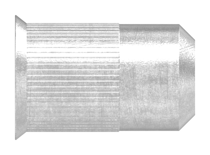 Blind-Einnietmutter, V2A, M4/Loch 6mm, VPE mit 250 Stück, V2A Blind-Einnietmutter, V2A, M4/Loch 6mm, VPE mit 250 Stück, V2A