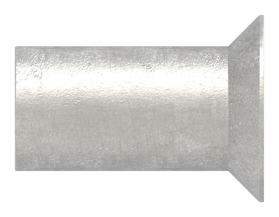 Hülsenmutter mit Senkkopf und ISK, M6x16, V2A