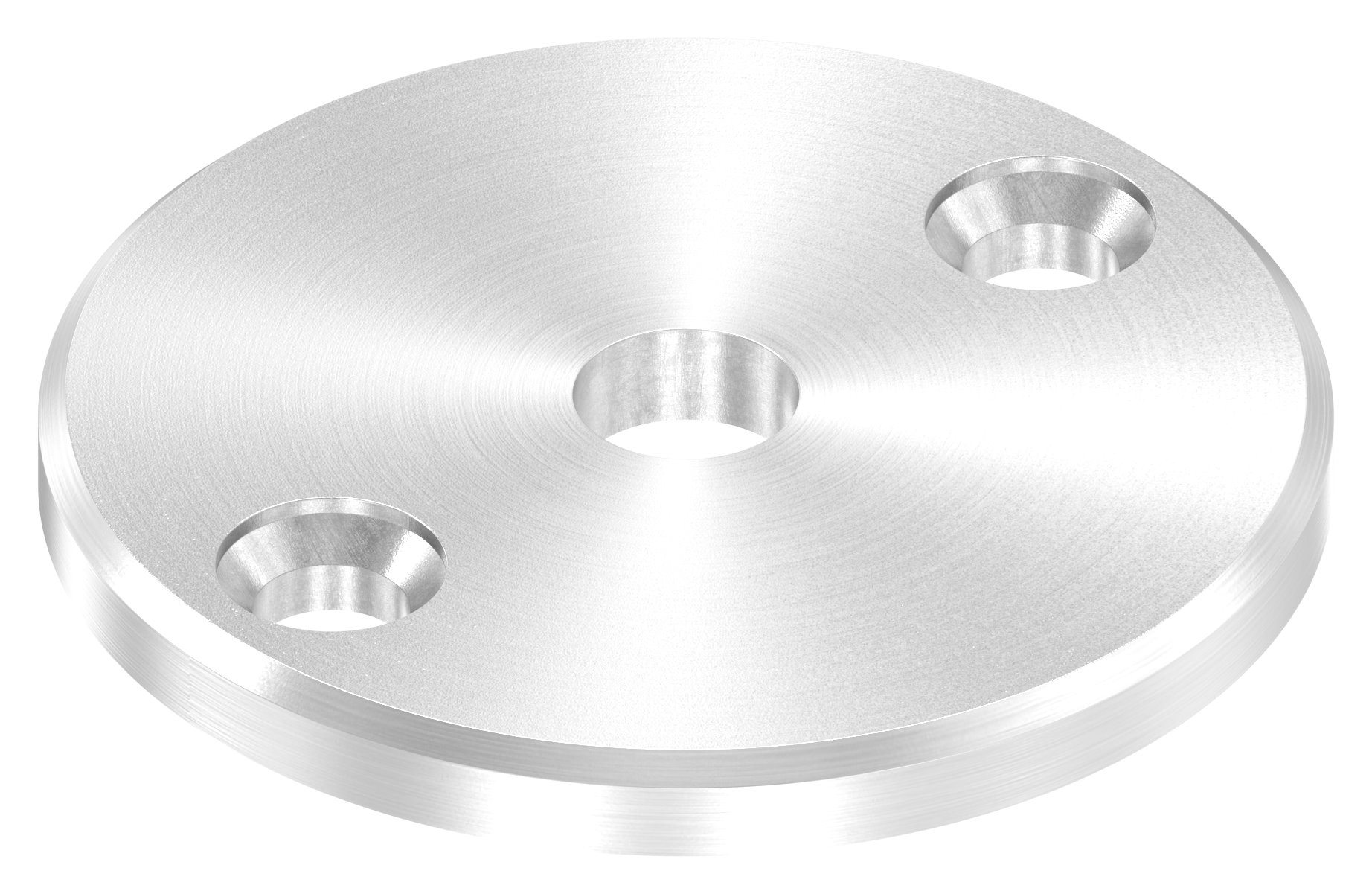 Ronde, Ø 70x6mm, mit Rundschliff, V2A