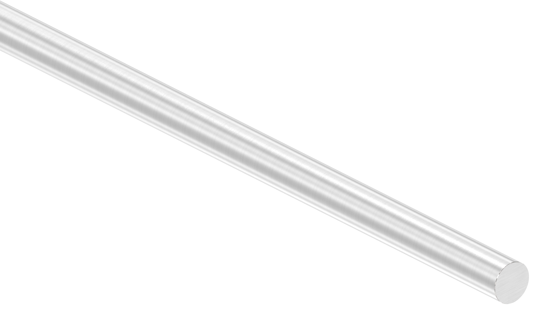 Rundmaterial, 20mm, L: 3000mm, V2A