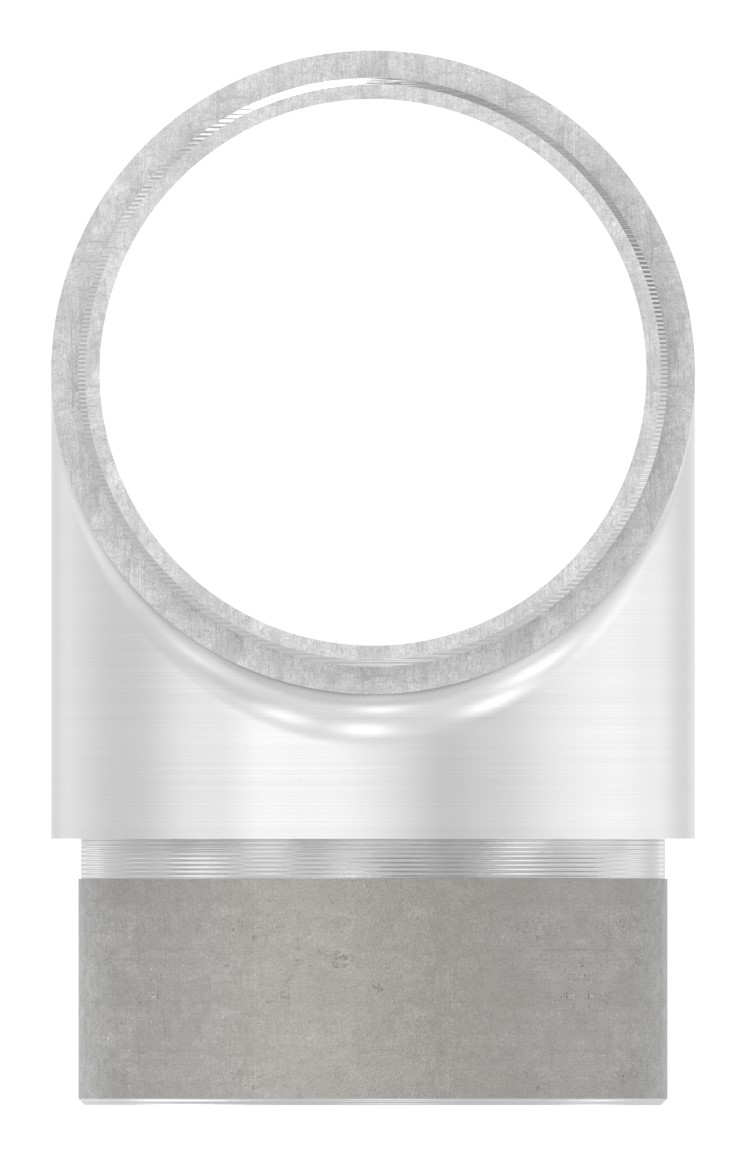 T-Stück egal, für Rohr 48,3x2,0mm, V2A