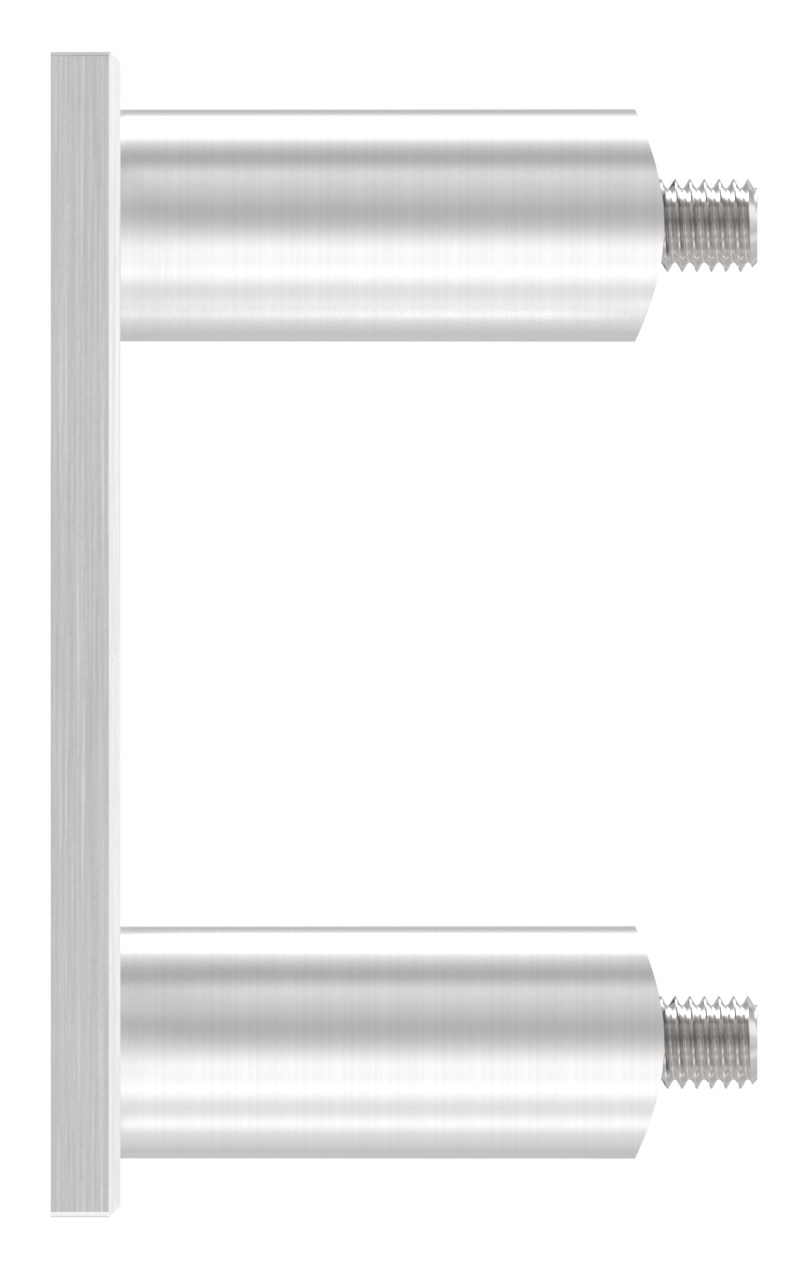 Wandbefestigung für Geländerpfosten 42,4mm, V2A