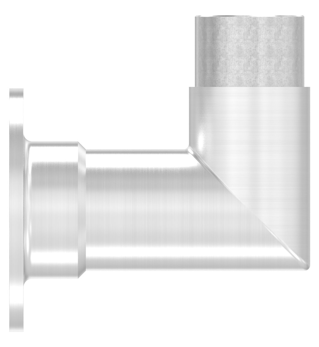 Wandhalter 90° für Rohr 42,4x2,0mm, V2A