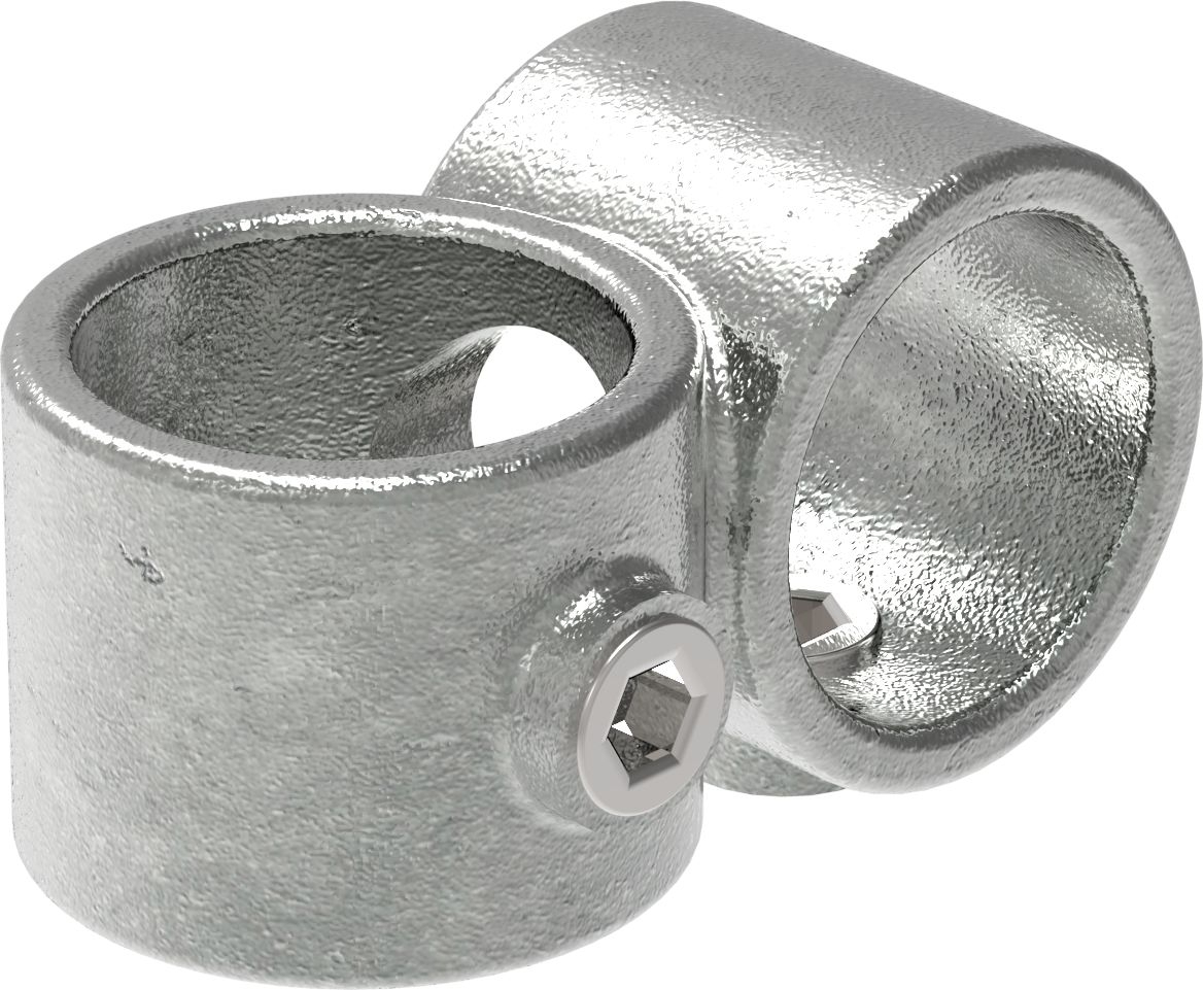 Kreuzstück 90°, reduziert, für Rohr Ø 48,3 / 42,4mm