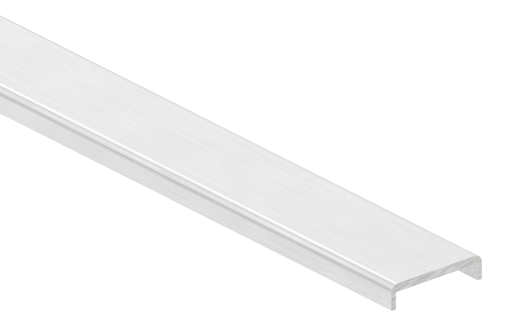 Kantenschutz EXTRA SLIM, für Glas 20,00 - 21,52mm, L: 3000mm, Aluminium E4/EV1