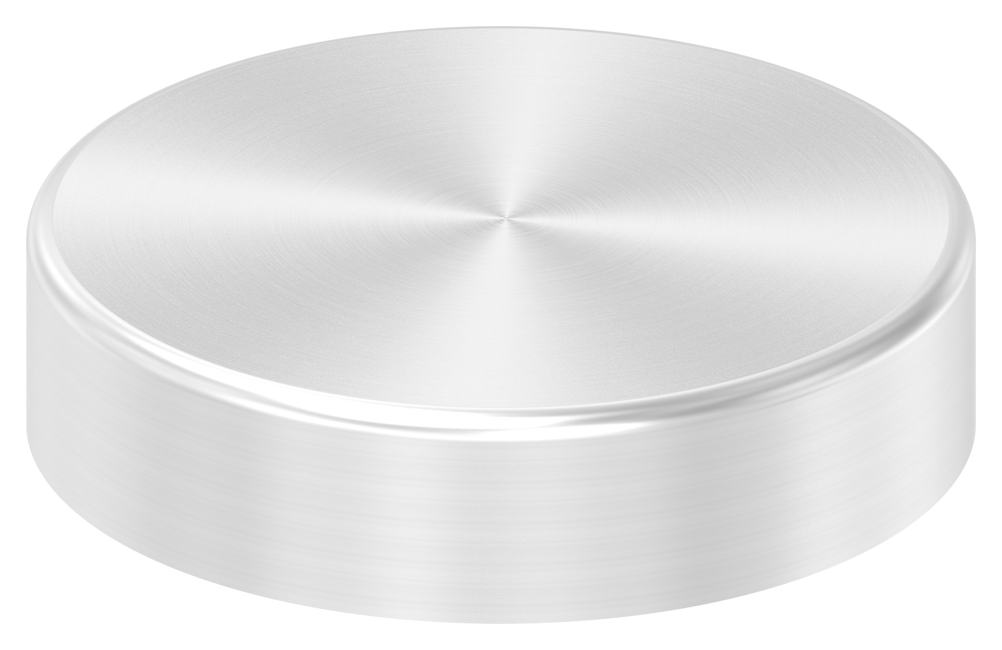 Abdeckrosette, 105x25mm, ohne Bohrung, V4A