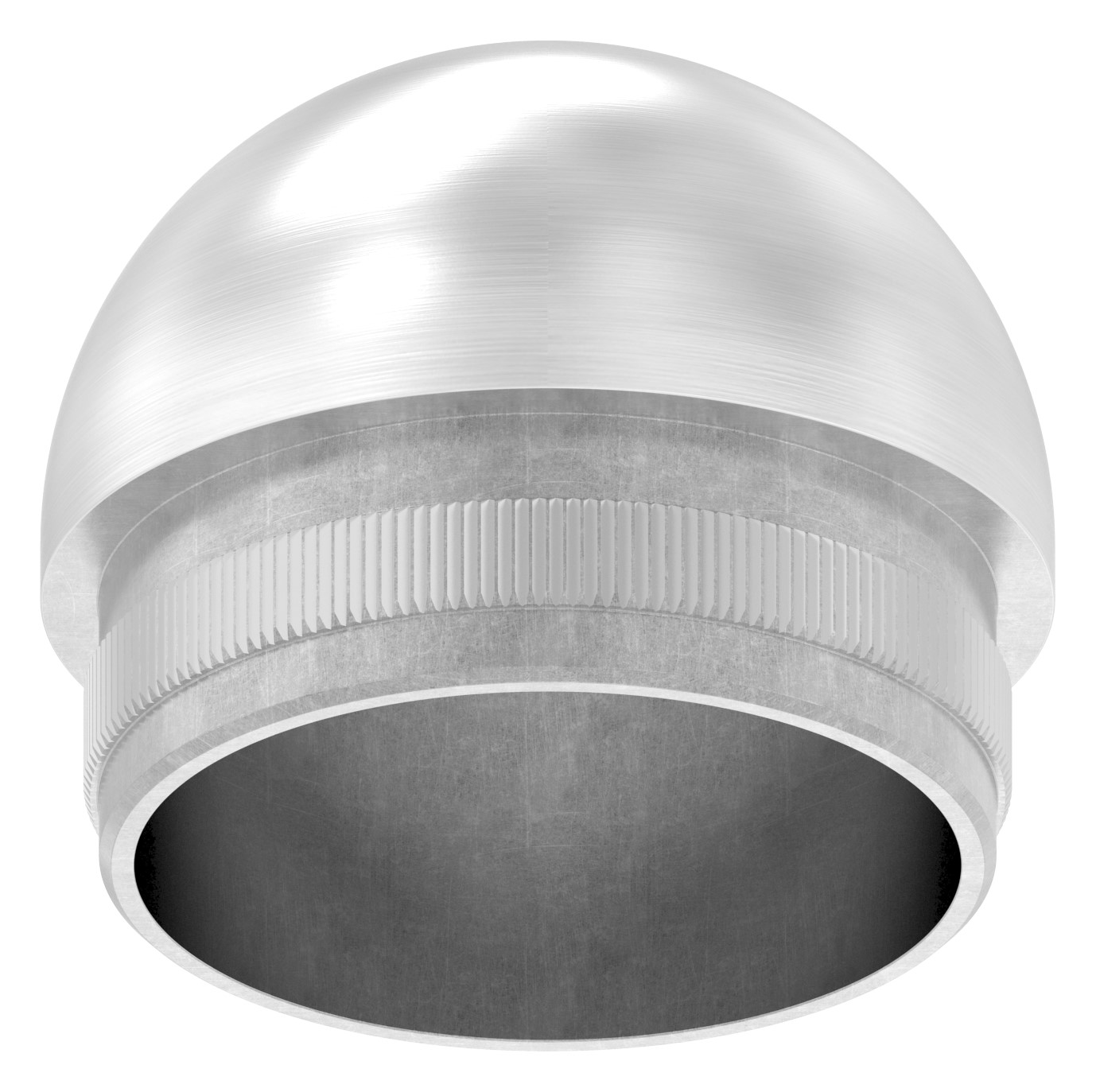 Rohrabschlussstopfen, für Rohr 42,4x2,0mm, V2A