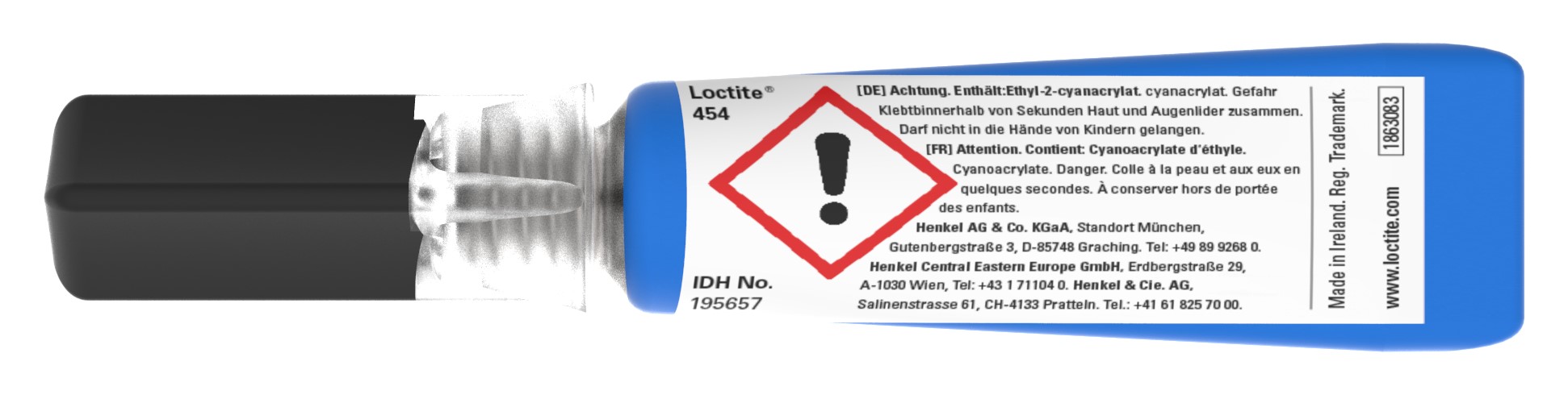 Gelförmiger-Universal-Sofortkleber 3g Tube