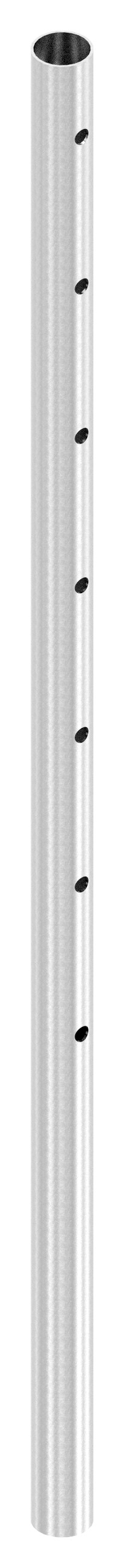 Edelstahlpfosten aus Rohr 42,4mmx2,0mm, V2A